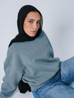 THE CHILL HOODIE - TEAL Blue