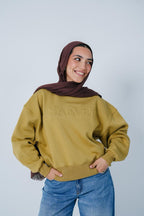 THE CHILL HOODIE - MUSTARD Clay
