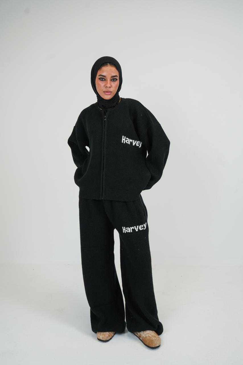 THE FLOW ZIP SET - BLACK