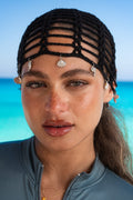 THE CHARM HEADPIECE - BLACK