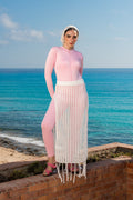 CROCHET SKIRT - OFF WHITE