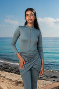 SWIM SET - TEAL BLUE