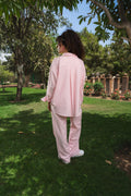 RELAXED STRIPE SET - Pink