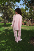 RELAXED STRIPE SET - Pink